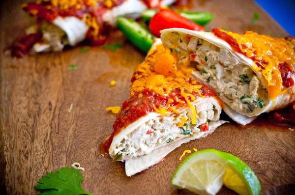 Chicken Enchiladas Ladyfingers