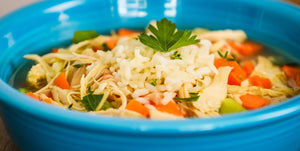 Chicken & Rice Soup (GF) Ladyfingers