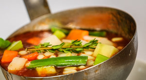 Garden Vegetable Soup (GF) Ladyfingers