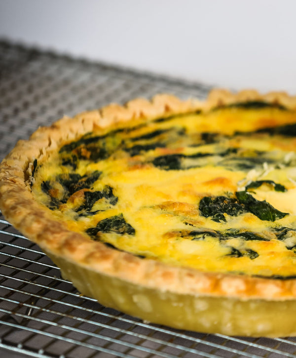 Spinach & Feta Quiche Ladyfingers