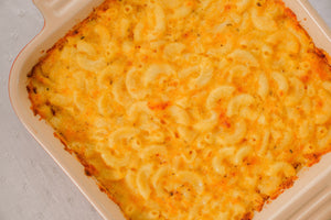 Three Cheese Mac-N-Cheese (V) Ladyfingers